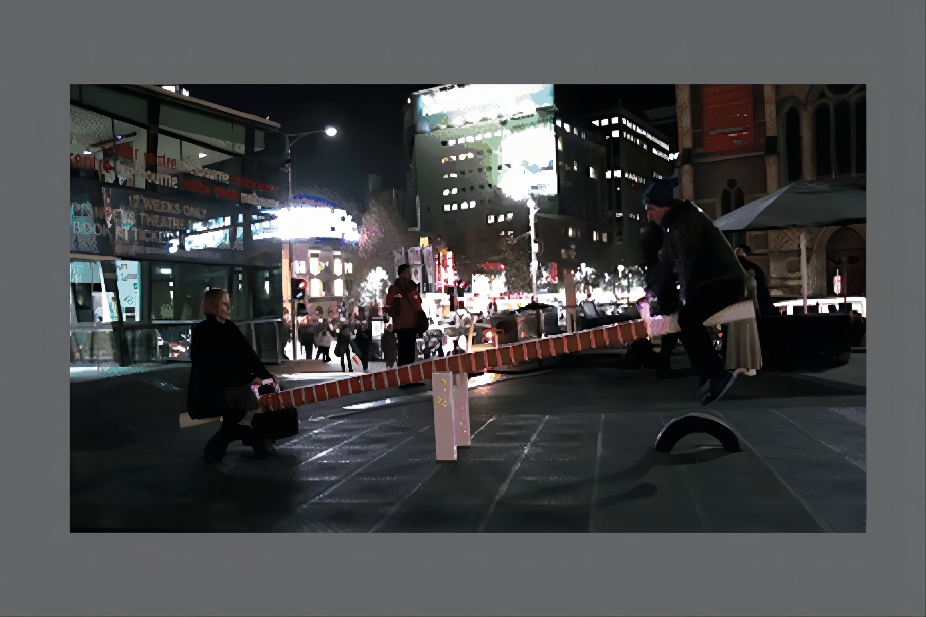 发光跷跷板
