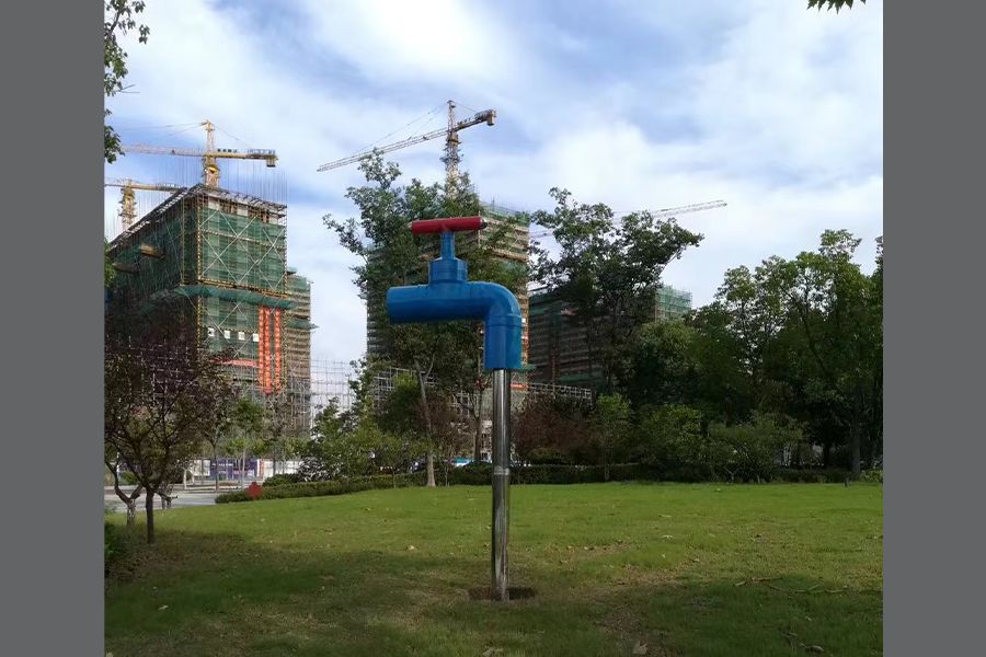 水龙头公共雕塑（江苏南通通州）