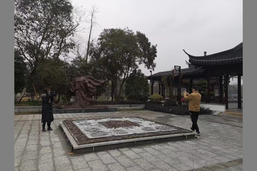 一地面雕刻装饰（江苏南通）